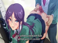 Sexy hentai bitch is excited for a huge cock